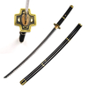 One Piece Roronoa Zoro Yubashiri Hand Forged 1045 Steel Samurai Katana Sword