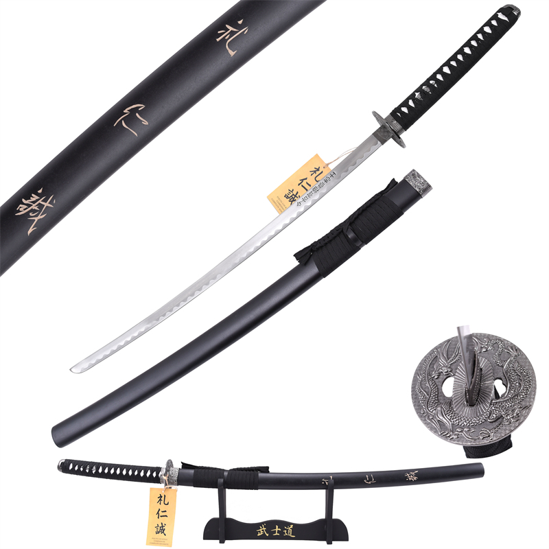 The Last Samurai Captain Nathan Algren Carbon Steel Blade Katana Sword Replica