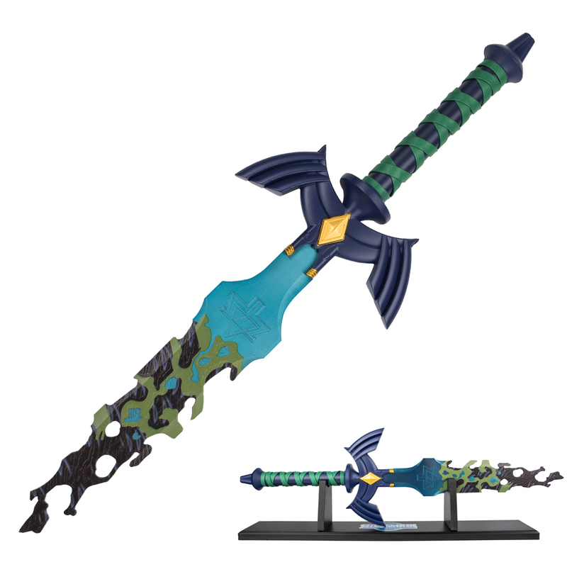 Zelda Tears of the Kingdom Metal Weapon Model Link Decayed Master Sword Replica