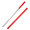 Red Zatoichi Shirasaya Sword Functional Handmade 1045 Carbon Steel Samurai Katana Sword