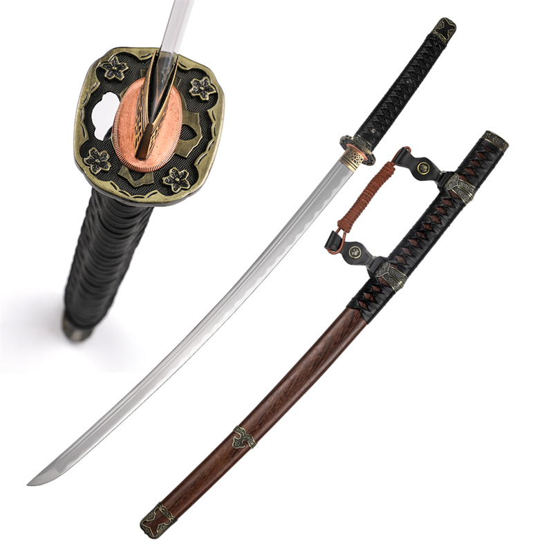 Hand Forged 1045 Carbon Steel Full Tang Battle Ready Japanese Katana Sword