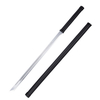 Hand Forged Japanese Ninjato Sword 1045 Carbon Steel Straight Blade Full Tang