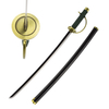 One Piece Weapon Red Hair Shanks Katana Gryphon Sword Replica Metal
