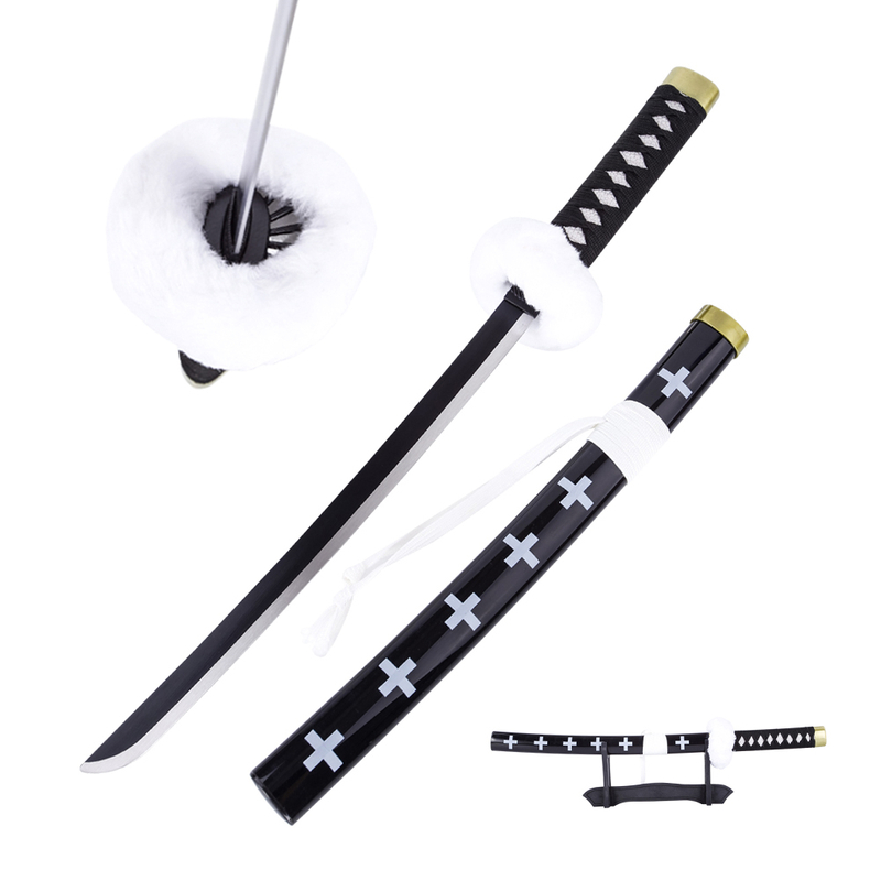 One Piece Samurai Katana Trafalgar Law Weapon Replica Kikokou Mini Toy Sword