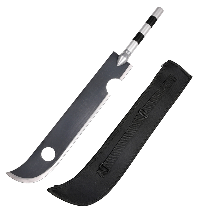 Anime Naruto Zabuza Momochi Weapon Prop Kubikiribocho Sword Carbon Steel Blade