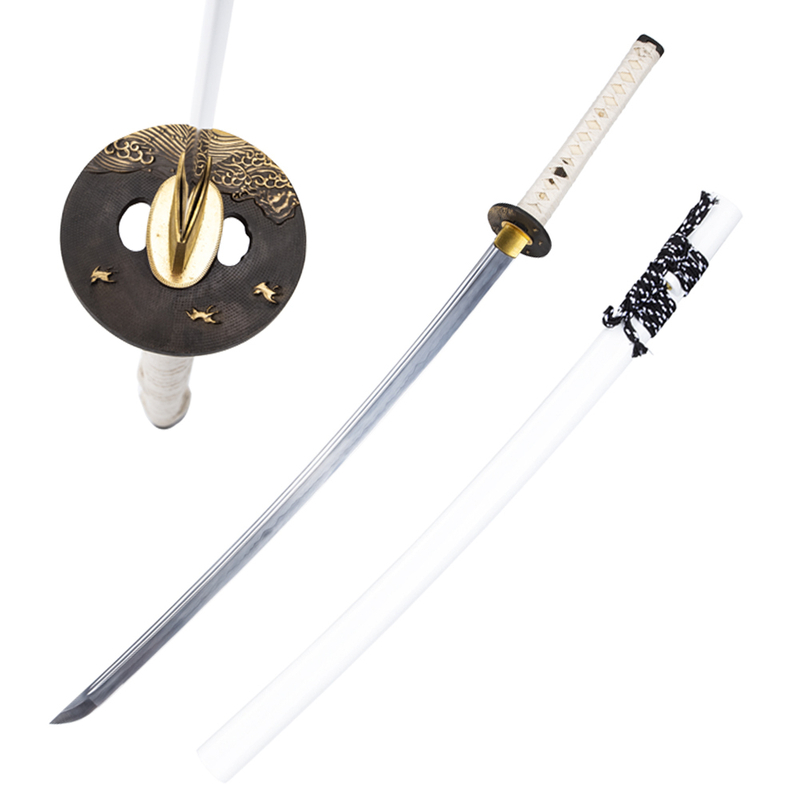 Hand Forged Full Tang 1045 Carbon Steel Japanese Samurai Katana Sword 