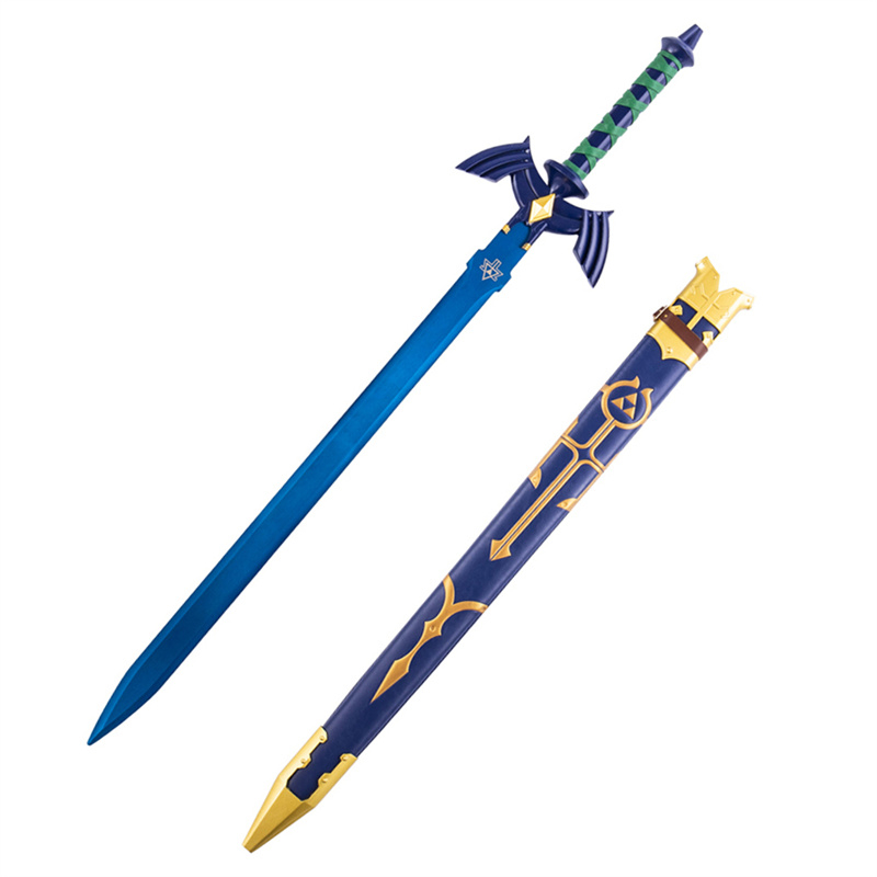 Legend of Zelda Blue Blade Weapon Replica Link Master Sword Metal