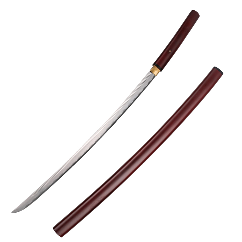 Shirasaya Katana Hand Forged Full Tang 1045 Steel Real Japanese Samurai Sword