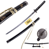 Movie Kill Bill Bride Carbon Steel Blade Samurai Katana Sword Replica With Wood Stand 