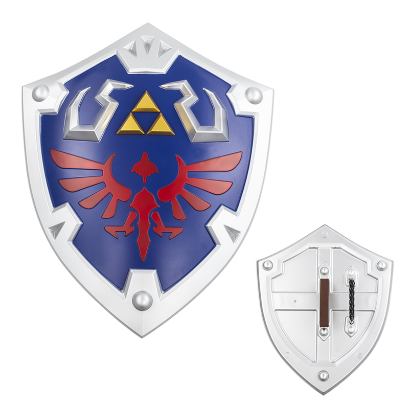 Full Size Aluminium Alloy Legend of Zelda Tears of the Kingdom Link Hylian Shield