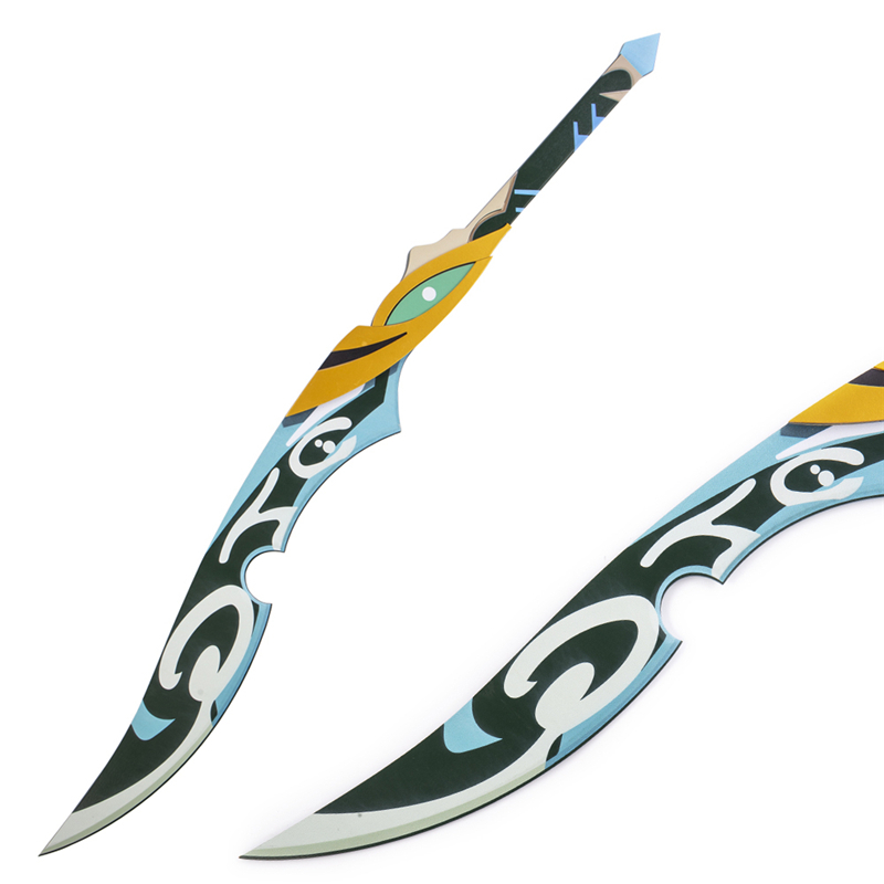 Genshin Impact Cosplay Prop Alhaitham Bamboo Wooden Sword