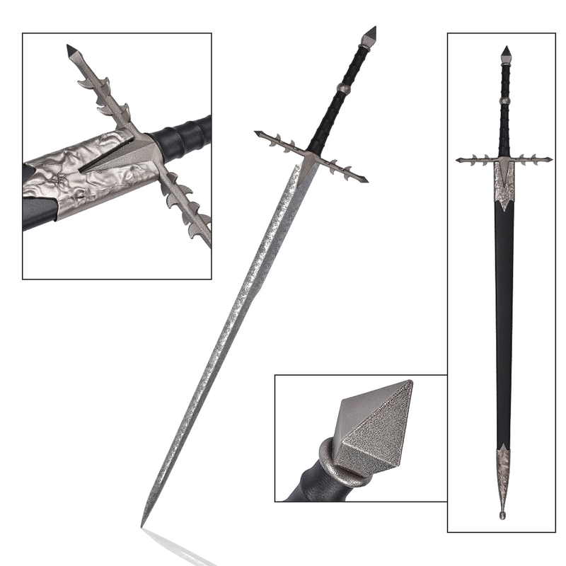 136cm 1:1 LOTR Lord of the Rings Real Sword Ringwraith Nazgul Weapon Replica Etched Stainless Steel Blade Long Sword