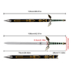 124cm Hot Game The Legend of Zelda Plastic Cospay Prop Bamboo Blade Dark Link Master Sword Toy