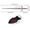 41.14in House of the Dragon Metal Weapon Sword Stainless Steel Blade Daemom Targaryen Dark Sister Sword Replica 