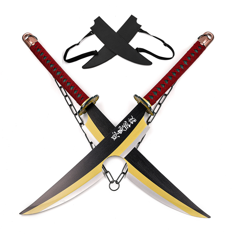 Demon Slayer Twin Sword Tengen Uzui Nichirin Blade