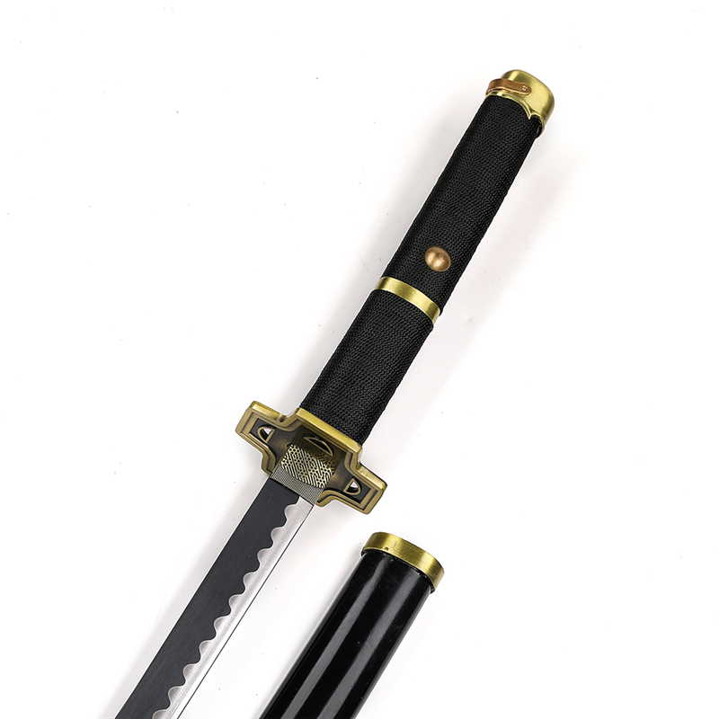 One Piece Roronoa Zoro Carbon Steel Yubashiri Sword Metal