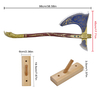 GOW 5 God of War Ragnarok Metal Weapon Replica 98cm 4kg Zinc Alloy Blade Full Upgraded Kratos Leviathan Axe