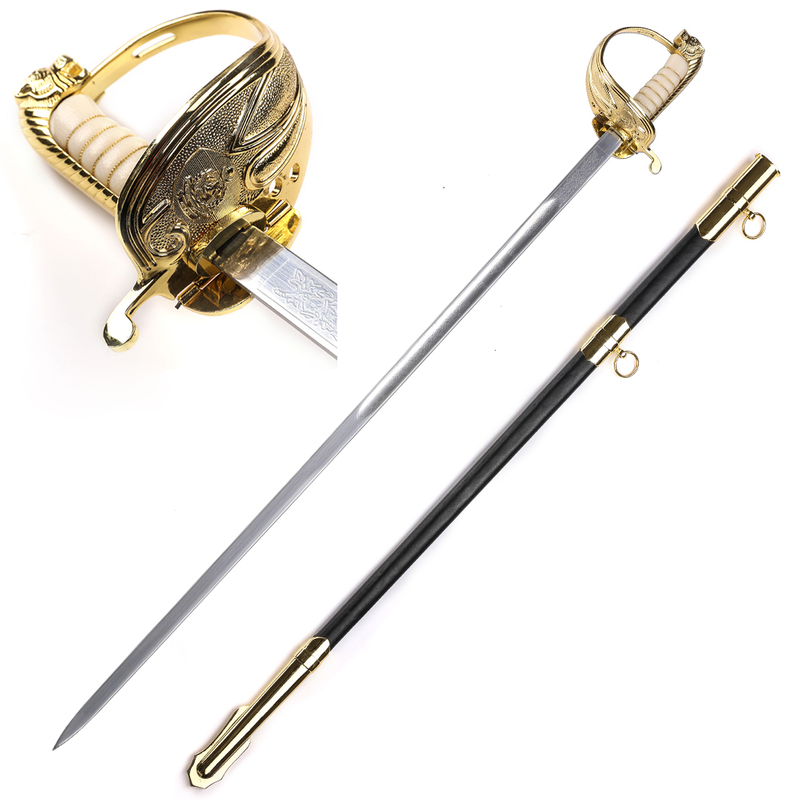 Malaysia Royal Navy Officer Admiral Military Ceremonial Sword