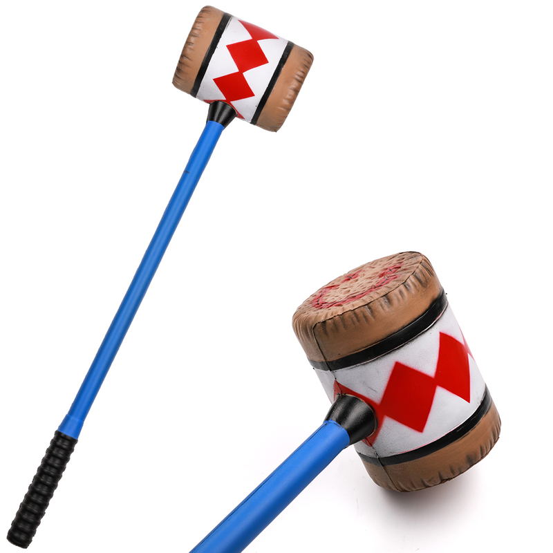 Suicide Squad Larp PU Foam Weapon Harley Quinn Mallet Hammer Costume Prop