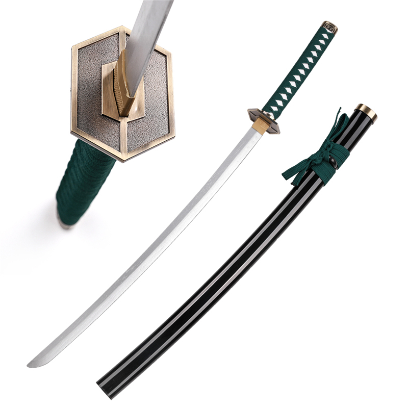 Japanese Bleach Katana Aizen Sousuke Wooden Toy Sword