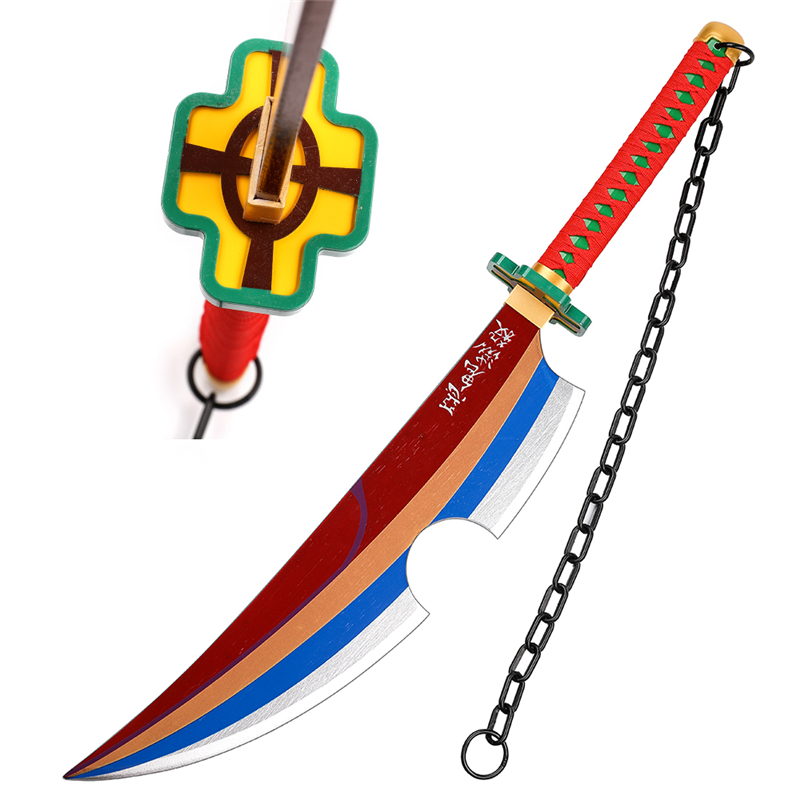 Demon Slayer Cosplay Weapon Tengen Uzui Nichirin Blade Sword