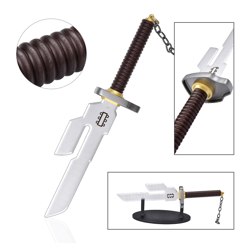 Hot Anime Jujutsu Kaisen 55cm Toji Fushiguro Real Steel Sword Wepaon Inverted Spear of Heaven Sword for Cosplay