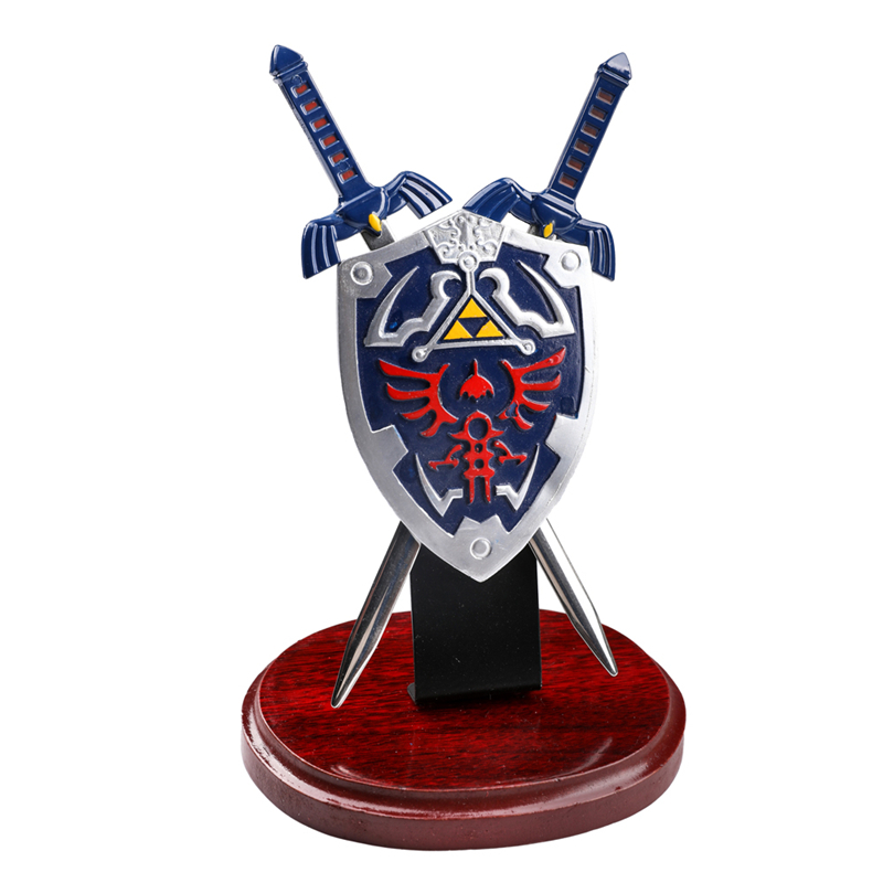 Zelda Master Sword Letter Opener And Hylian Shield 