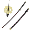 130cm One Piece Roronoa Zoro Weapon Replica Shusui Katana Sword Real Japanese Samurai