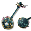 Honkai Star Rail Cosplay Weapon Model PU Foam Ruan Mei Lute