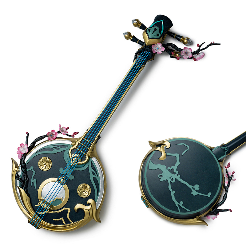 Honkai Star Rail Cosplay Weapon Model PU Foam Ruan Mei Lute