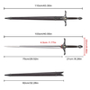 110cm 1.4kg Lord of the Rings Stainless Steel Blade Real Metal Weapon LOTR Rings of Power Galadriel Sword Replica