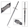 52.55in 1:1 Original Version LOTR Lord of the Rings Stainless Steel Blade Real Weapon Witch King Angmar Sword Replica with Sheath 