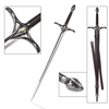 110cm 1.4kg Lord of the Rings Stainless Steel Blade Real Metal Weapon LOTR Rings of Power Galadriel Sword Replica