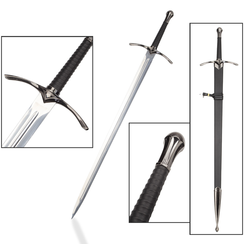 The Hobbit Gandalf Weapon Replica Handmade Glamdring Sword with Sheath