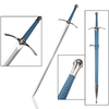 The Hobbit Gandalf Weapon Replica Stainless Steel Glamdring Sword with Blue Sheath