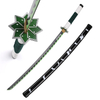 Japan Demon Slayer Cosplay Prop Sanemi Wood Katana Sword