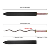 Low Price High Quality 104cm Japanese Anime Demon Slayer Nichirin Blade Obanai Iguro Sword Real Steel Katana