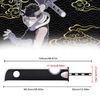 124cm Hot Anime Naruto Real Weapon Zabuza Momochi Stainless Steel Blade Kubikiribocho Sword Replica