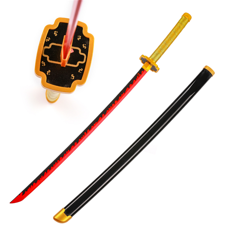Demon Slayer Nichirin Blade Yoriichi Wooden Katana Sword