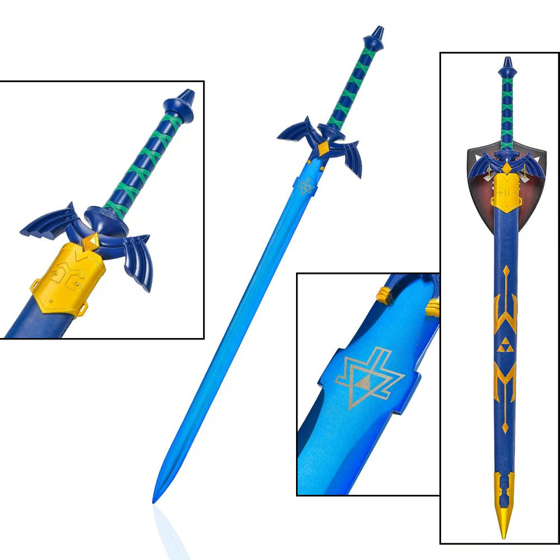 107cm The Legend of Zelda Tears of the Kingdom Collection Real Weapon 440 Stainless Steel Sword Link Master Sword Replica
