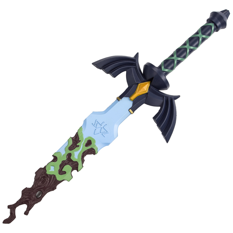 Zelda Tears of the Kingdom PU Larp Foam Weapon Model Link Decayed Master Sword