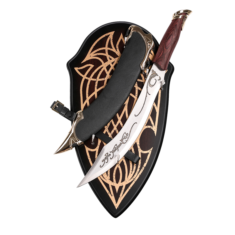 LOTR Lord of The Rings Strider Weapon Replica Aragorn Steel Elven Knife 