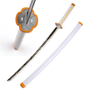 Anime Demon Slayer Zenitsu Wooden Katana Sword