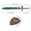 The Legend of Zelda Tears of the Kingdom Real Weapon 91cm Link Enchant the Master Sword Metal