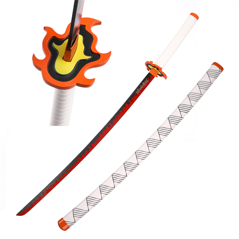 Japanese Anime Demon Slayer Kyojuro Rengoku Katana Sword