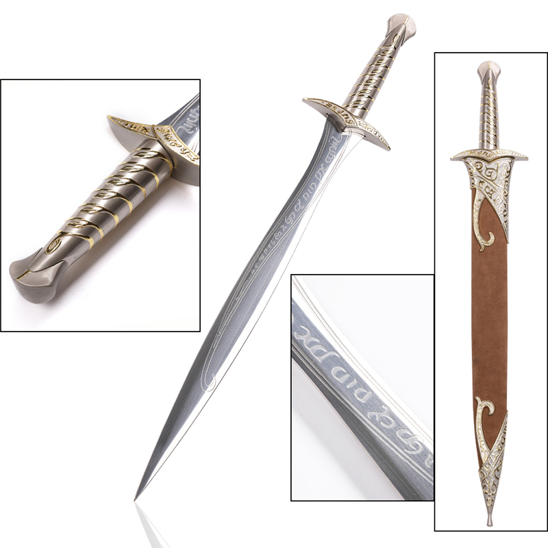 LOTR The Hobbit Bilbo Baggins Metal Sting Sword