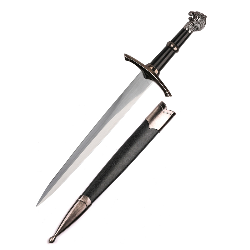 The Chronicles of Narnia Short Sword Peter Prince Lion Head Dagger