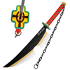 Demon Slayer Tengen Uzui Nichirin Blade Wooden Sword