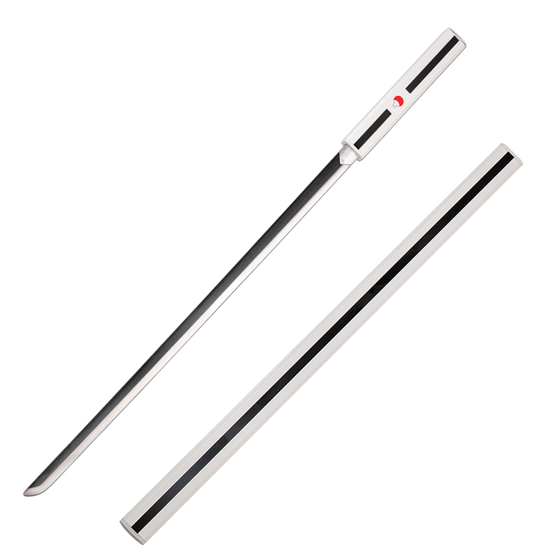 Anime Naruto Sasuke Carbon Steel Sword with Aluminum Sheath