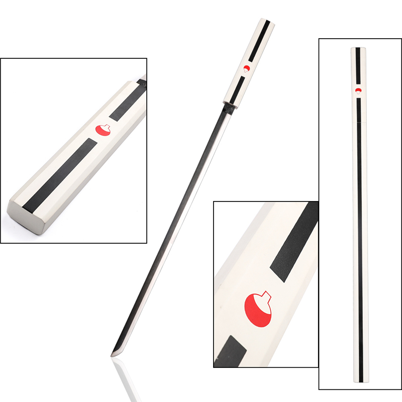 Anime Naruto Sasuke Uchiha Kusanagi Sword Carbon Steel